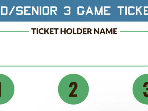 2023 Kid/Senior 3-Game Ticket