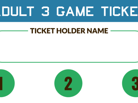 2023 Adult 3-Game Ticket